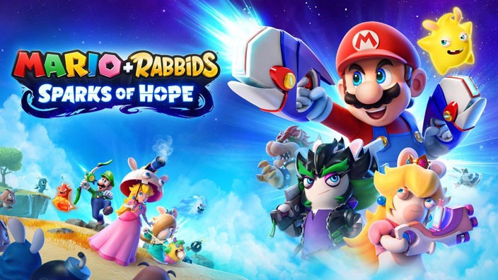Key art for Mario + Rabbids Sparks of Hope